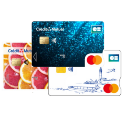 cartes personnalisées Crédit Mutuel