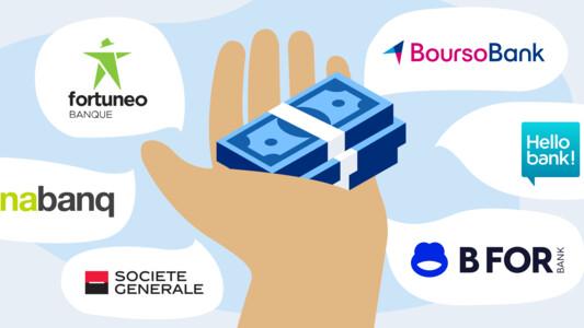 Offre de bienvenue banque en ligne
